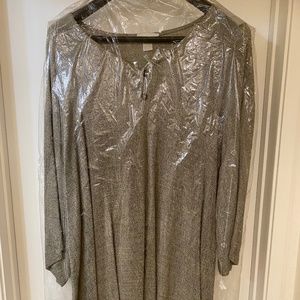 4XLTall Short sleeve Grey Shirt Worn in Action Film "The Substitute" With DVD